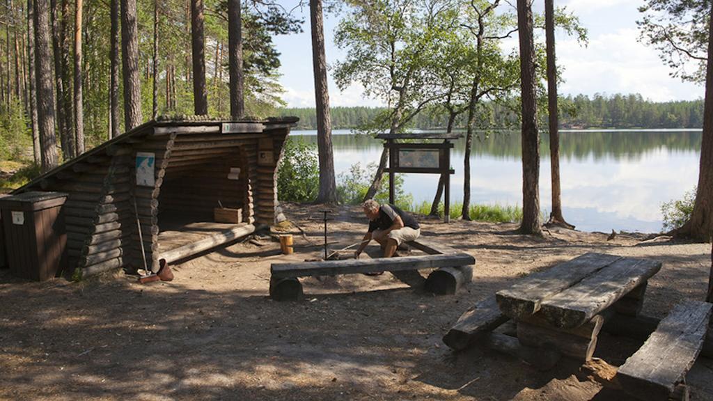 Готель Manamansalo Camping Екстер'єр фото